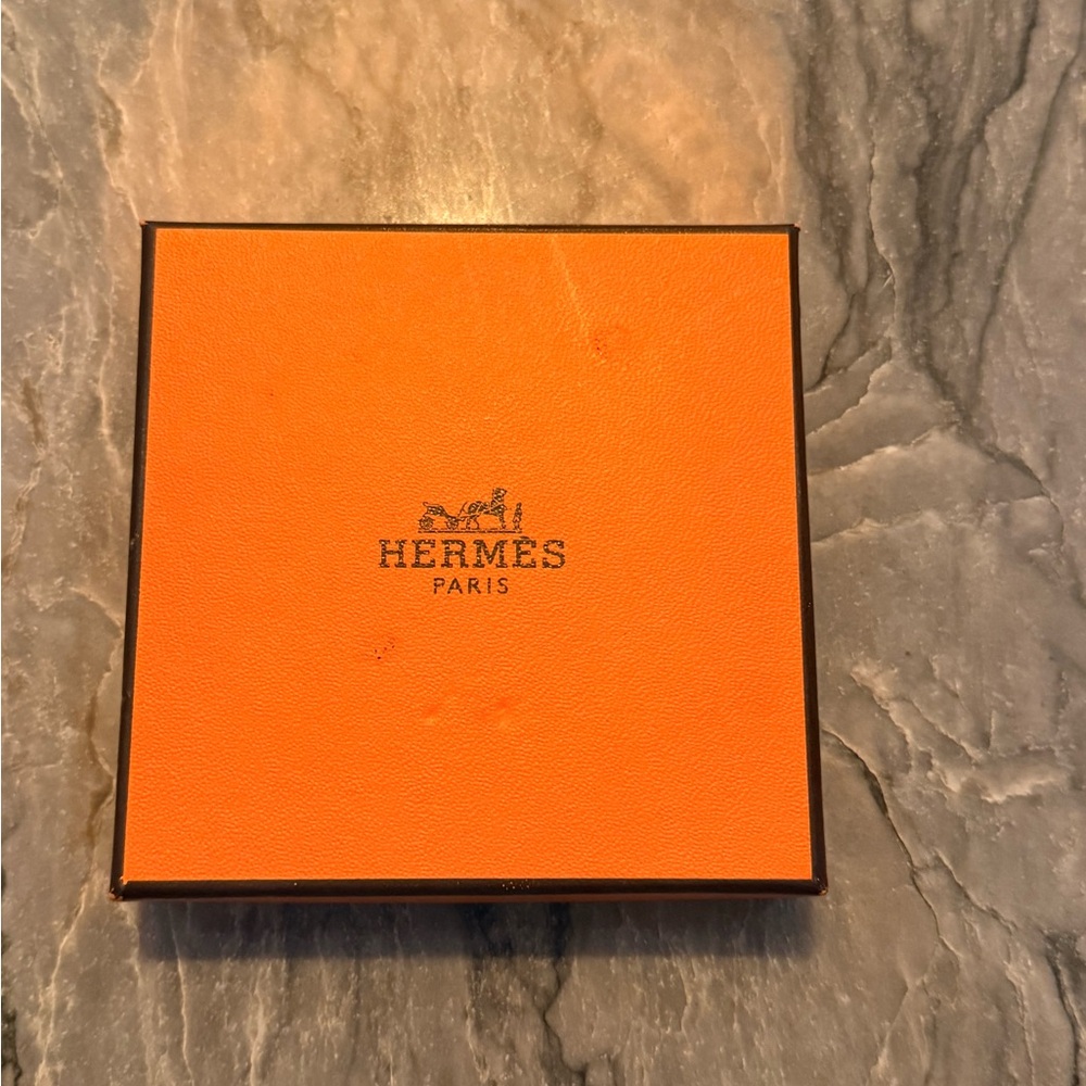 Hermes Orange Bracelet with original box